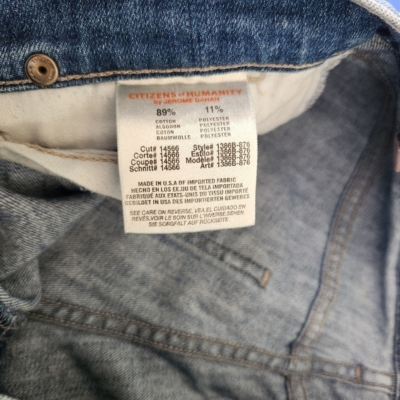 Citizens of Humanity Dani jean capris - Picture 12 of 12